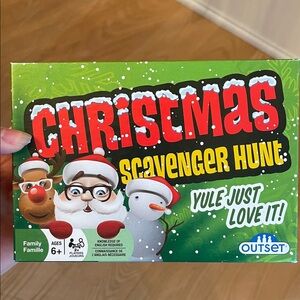 Christmas Scavenger Hunt Game